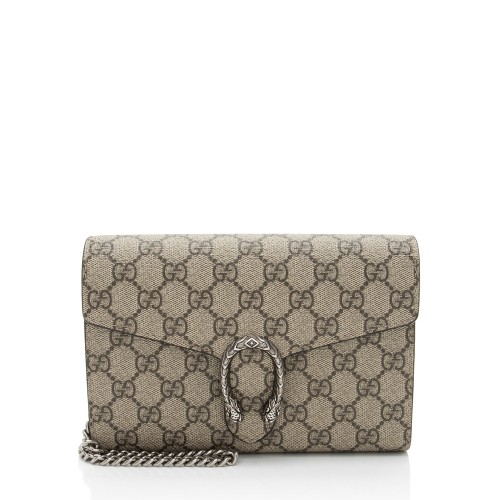 Gucci GG Supreme Dionysus Chain Wallet