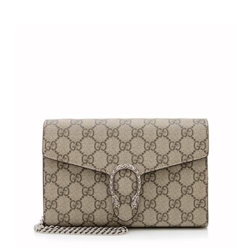 Gucci GG Supreme Dionysus Chain Wallet