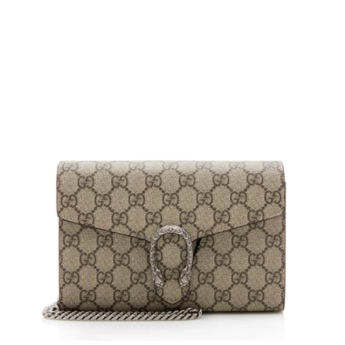 Gucci GG Supreme Dionysus Chain Wallet