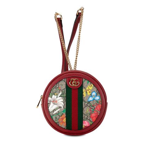 Gucci GG Supreme Flora Ophidia Backpack