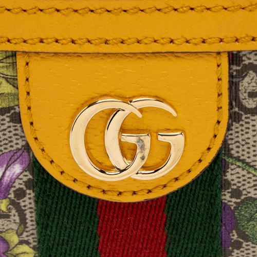 Gucci GG Supreme Flora Ophidia Medium Belt Bag