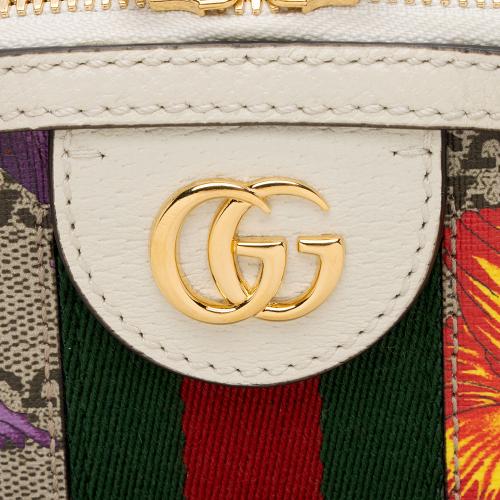 Gucci GG Supreme Flora Ophidia Dome Small Shoulder Bag