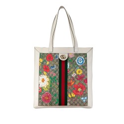 Gucci GG Supreme Flora Ophidia Tote