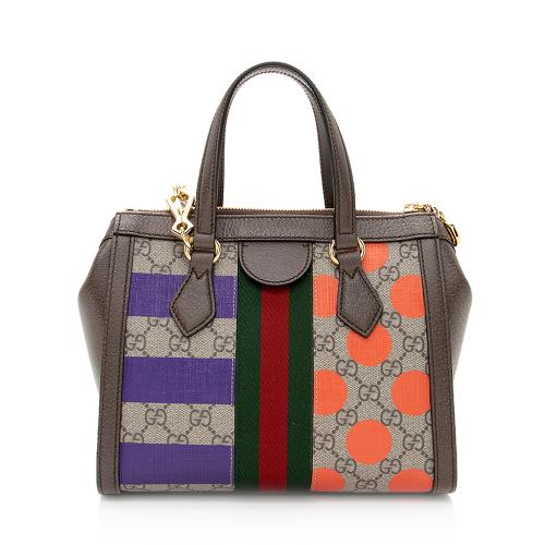 Gucci GG Supreme Geometric Ophidia Small Tote