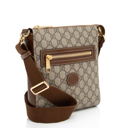 Gucci GG Supreme Interlocking G Messenger