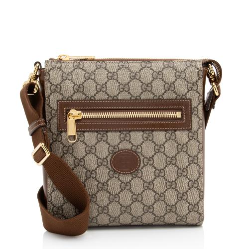 Gucci GG Supreme Interlocking G Messenger