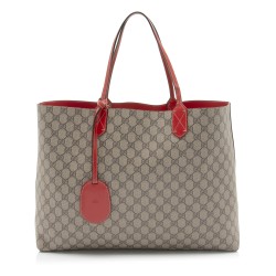 Gucci GG Supreme Leather Large Reversible Tote