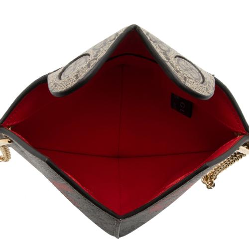 Gucci GG Supreme Love Heart Valentines Mini Crossbody