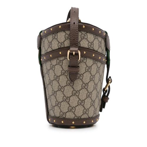 Gucci GG Supreme Mini Hat Case Satchel