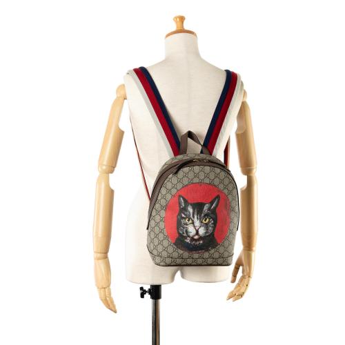 Gucci GG Supreme Mystic Cat Backpack