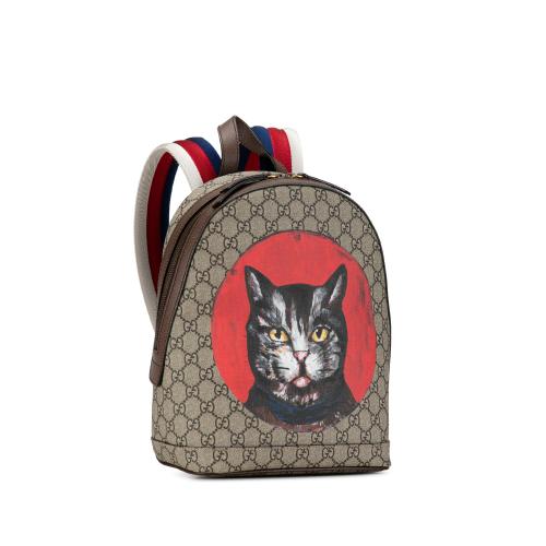 Gucci GG Supreme Mystic Cat Backpack