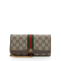 Gucci GG Supreme Ophidia Chain Wallet