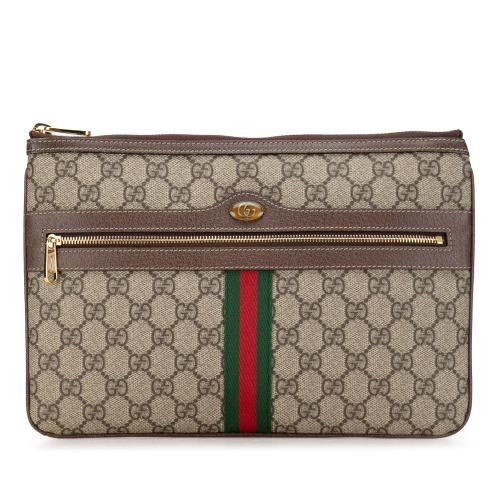 Gucci GG Supreme Ophidia Clutch