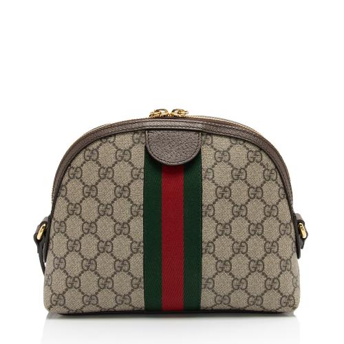 Gucci GG Supreme Ophidia Dome Small Shoulder Bag