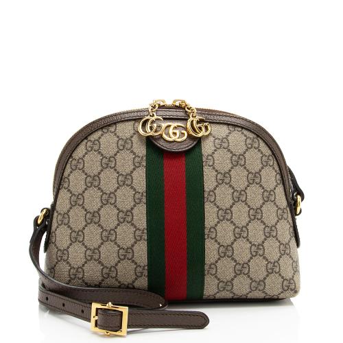 Gucci GG Supreme Ophidia Dome Small Shoulder Bag