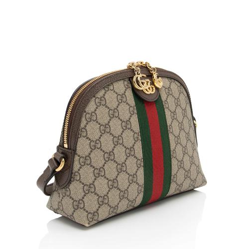 Gucci GG Supreme Ophidia Dome Small Shoulder Bag