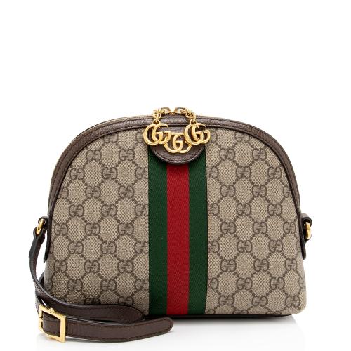 Gucci GG Supreme Ophidia Dome Small Shoulder Bag