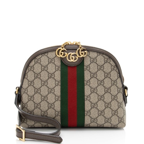 Gucci GG Supreme Ophidia Dome Small Shoulder Bag