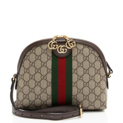 Gucci GG Supreme Ophidia Dome Small Shoulder Bag