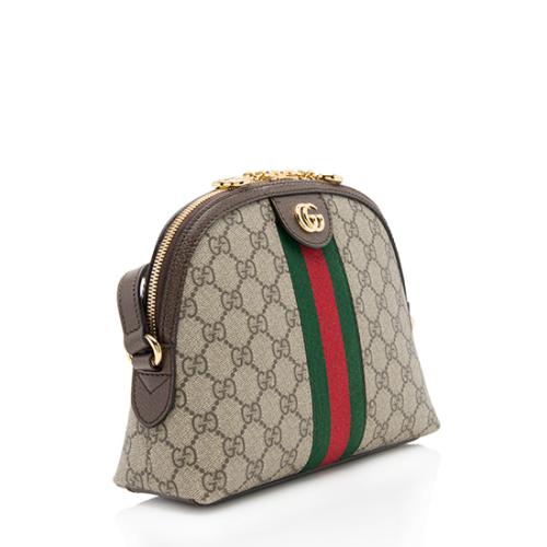 Gucci GG Supreme Ophidia Dome Small Shoulder Bag