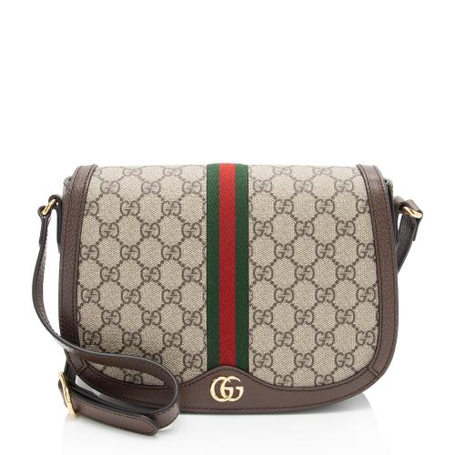 Gucci GG Supreme Ophidia Flap Messenger