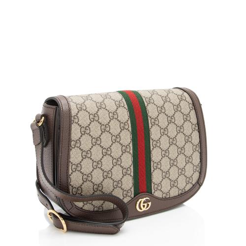 Gucci GG Supreme Ophidia Flap Messenger