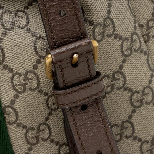 Gucci GG Supreme Ophidia Medium Flap Backpack