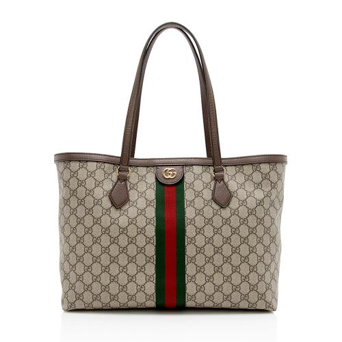 Gucci GG Supreme Ophidia Medium Shopping Tote