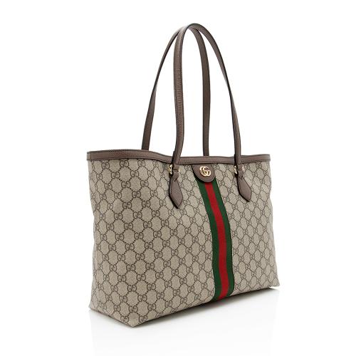 Gucci GG Supreme Ophidia Medium Shopping Tote