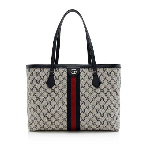 Gucci GG Supreme Ophidia Medium Shopping Tote