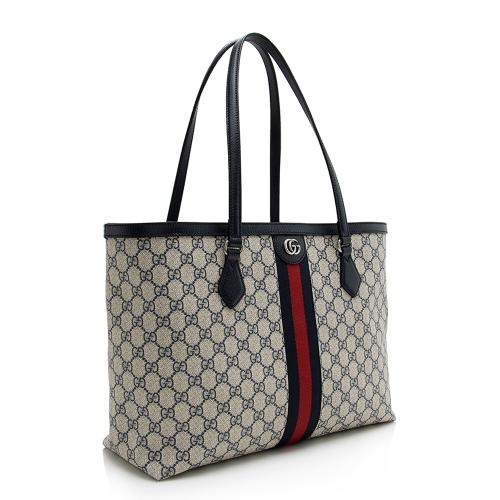 Gucci GG Supreme Ophidia Medium Shopping Tote