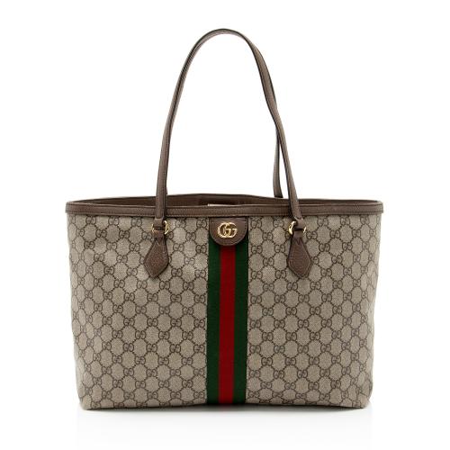 Gucci GG Supreme Ophidia Medium Shopping Tote