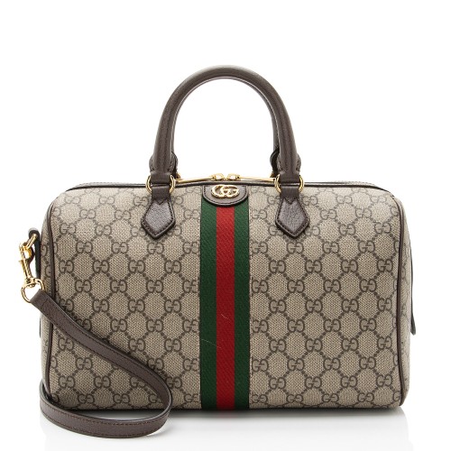 Gucci GG Supreme Ophidia Medium Boston Bag