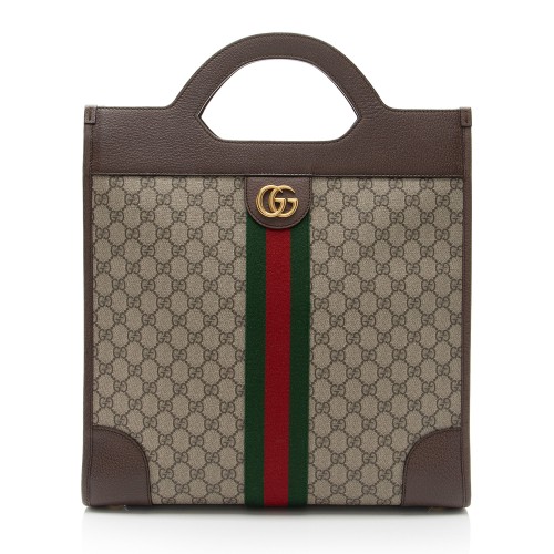 Gucci GG Supreme Ophidia Slip Handle Tote