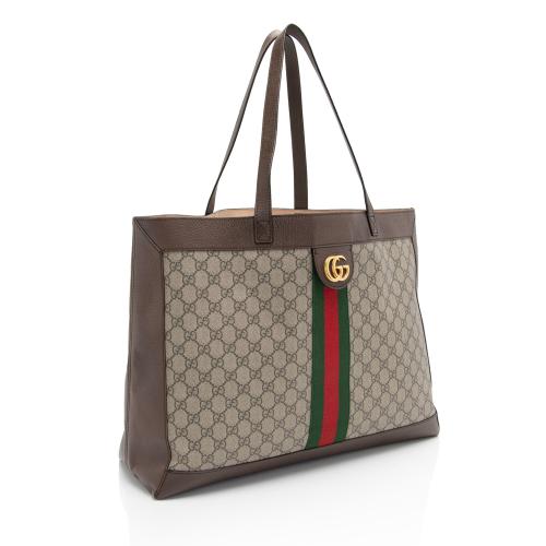 Gucci GG Supreme Ophidia Medium Soft Tote