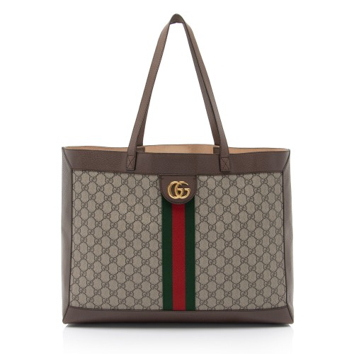 Gucci GG Supreme Ophidia Medium Soft Tote