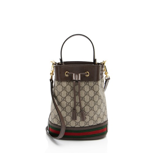 Gucci GG Supreme Ophidia Small Bucket Bag