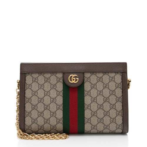 Gucci GG Supreme Ophidia Small Chain Shoulder Bag