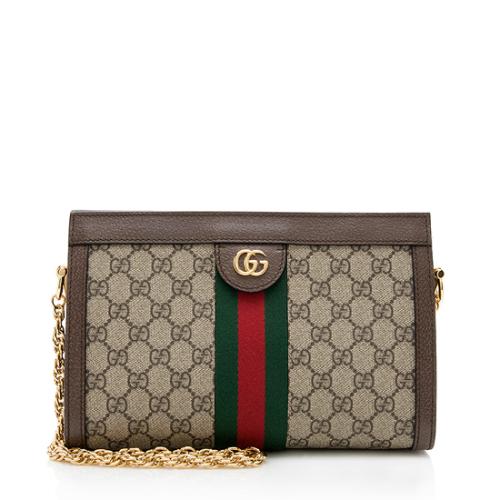 Gucci GG Supreme Ophidia Small Chain Shoulder Bag