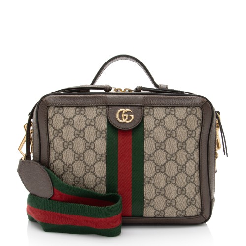 Gucci GG Supreme Ophidia Small Top Handle