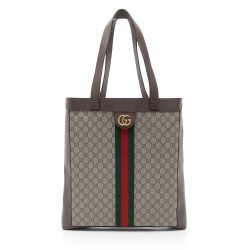 Gucci GG Supreme Ophidia Soft Vertical Large Tote