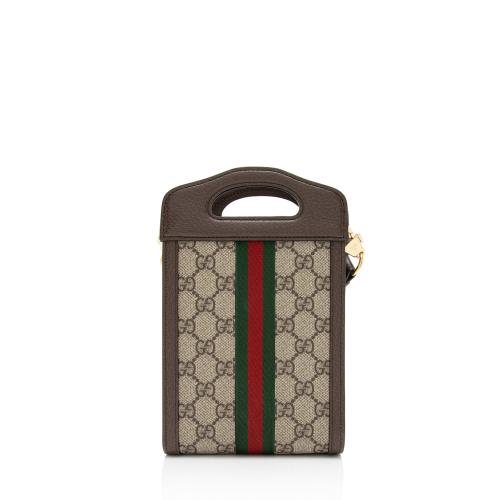 Gucci GG Supreme Ophidia Top Handle Mini Bag