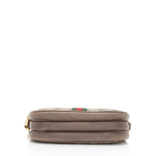 Gucci GG Supreme Ophidia Triple Zip Crossbody