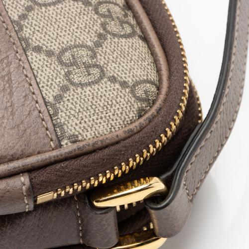 Gucci GG Supreme Ophidia Triple Zip Crossbody