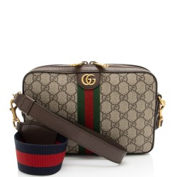 Gucci GG Supreme Ophidia Web Small Crossbody