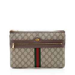 Gucci GG Supreme Ophidia Zip Pouch