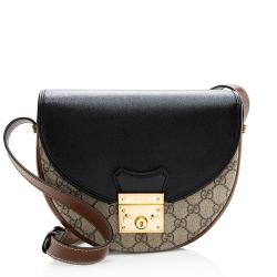 Gucci GG Supreme Padlock Small Shoulder Bag