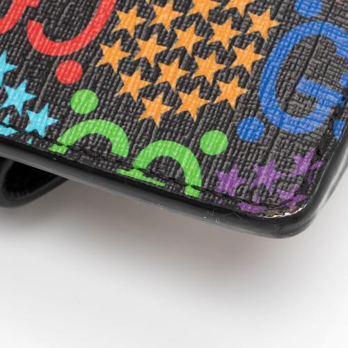 Gucci GG Supreme Psychedelic Zip Wristlet