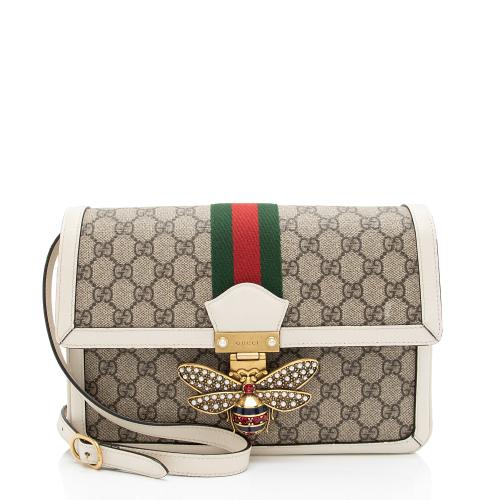 Gucci GG Supreme Queen Margaret Medium Shoulder Bag