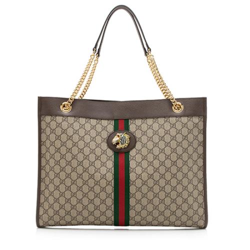 Gucci GG Supreme Rajah Large Tote